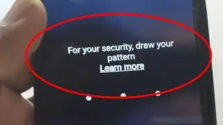 For Your Security Draw Your Pattern Problem Solve 