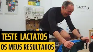 TESTE de LACTATOS e FTP - Não ESPERAVA estes VALORES (PARTILHA de RESULTADOS)