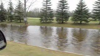 Day #28 Alpena Flooding!! VEDA Twenty-eight Vlog Every Day in April