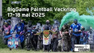 Big game paintball veckring 17-18 mai 2025🔥🔥