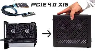 The future is now! the PCIe x16 eGPU is born! Just how fast is it?