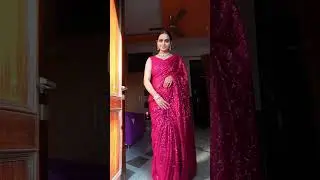 How to choose Jewellery for sequin saree #saree #styling #fashion #tips #blouse