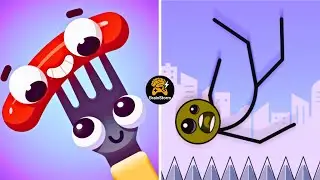 Ragdoll Break  Kick Loser Vs Fork N Sausage - Max Gameplay |  BrainStorm Walkthrough  EP-0526