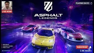 Road Pe Raj Karega 🔥 | Asphalt Legends Live Stream