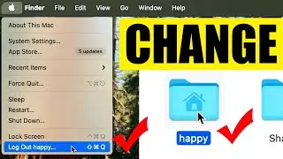 How To Change Mac Username & Home Folder Name