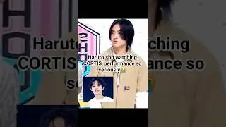 Haruto sbn watching CORTIS' performance so seriously#cortis #kpop #haruto