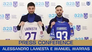PRESS CONFERENCE: Alessandro Lamesta e Manuel Marras