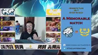 EVOS Jensen Vlog 15/7: A memorable game vs GAM