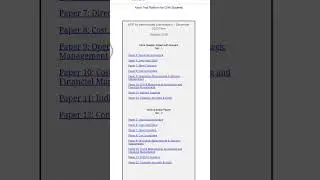 CMA Inter Final MTP-1 Answers