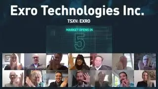 Exro Technologies Inc. Virtually Opens The Market, October 22, 2020