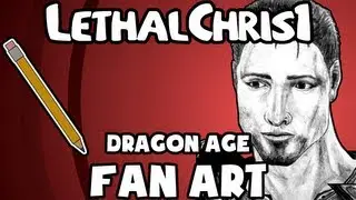 Dragon Age Fan Art - Alistair Sketch