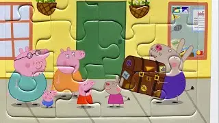 Peppa Pig and friends jigsaw puzzle game for children 2022