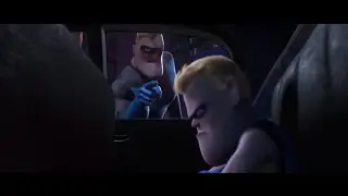 The Incredibles (2004) Bomb Voyage Scenes