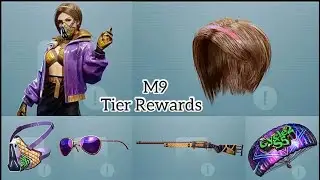 M9 Tier Rewards | Free M24 Skin | Ace Master Hair Style | PUBGM #M9 #Tier #Rewards #PubgMobile