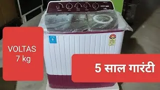 Voltas Semi Automatic Washing Machine demo#washingmachines2025#chelectronicfurniture#furniture 