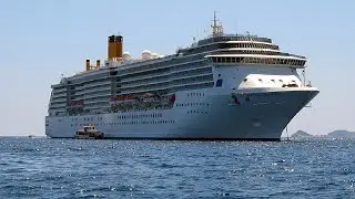 COSTA MEDITERRANEA (ADORA MEDITERRANEA) CRUISE SHIP VISIT
