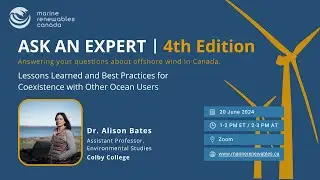 MRC's Ask an Expert #4 | Lessons Learned and Best Practices for Coexistence with Other Ocean Users