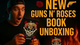 NEW Guns &lsquo;N Roses Book Unboxing | Chuck Shute