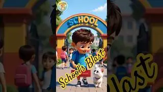 School Is Fun! 🎒 | Kids Educational Short | Zany & ZoZo Story | #shorts #viral #USA #pets