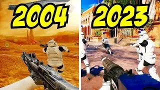 Evolution of Star Wars Battlefront Games 2004-2023