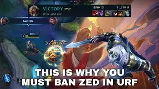 ZED URF | MUST BAN | LEAGUE OF LEGENDS: WILD RIFT