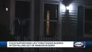Child injured in fall out of window in Derry