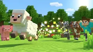 Minecraft Baby Sheep Hid in the Forest 🌲 | Nursery Rhymes for Kids & Baby Songs