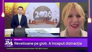 🟣Știrile Digi24 de la ora 13 – 31 decembrie 2025