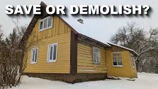 Full overview of my log house and talk about the options (Log House Ep. 7)