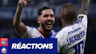 Les r&eacute;actions apr&egrave;s OL- Lille : 