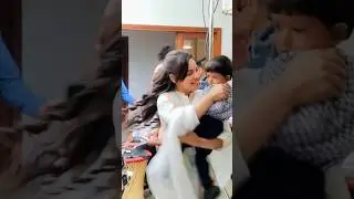 |Sukaina Khan|| fahad sheikh| humaira bano Holding Baby in a Funny Mood | BTS of Ishq Tumsa Hua