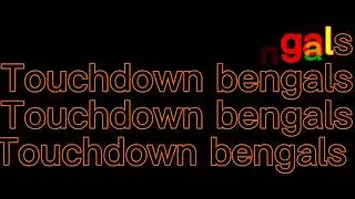 Bengals touchdown song 2022