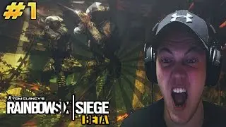FIRST MELEE KILL - Tom Clancy's Rainbow Six Siege Beta - MrPlebabe