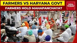 Farmers' Hold Mahapanchayat After Karnal Protest Violence, Call For Dismissal Of Karnal SDM
