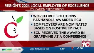 VIDEO: Education Credit Union wins 2024 Local Employer of Excellence award