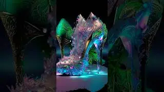 Disney Princess High Heels/whimsical heels #shortsfeed #disneyprincess #highheels #heels #sandals