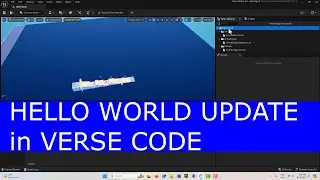 Hello World Update in Verse Code (Aug 2024)