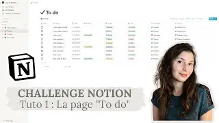 CHALLENGE NOTION 2/6 : On crée ensemble la page 