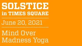 Solstice in Times Square 2021