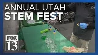 Kids learn about advancements, careers and more at annual Utah STEM Fest