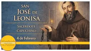 ✝️ El Santo Del Día De Hoy 4 de Febrero ✝️  San José de Leonisa ✝️ @Difundiendo La Palabra