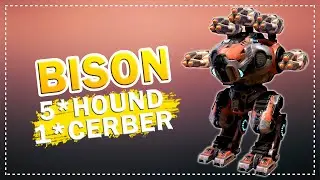 Bison 5*Hound 1*Cerber ::: Robot Warfare