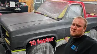 K5 Blazer Gets A 10 Footer Paint Job Rattle Can Special