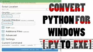 Easiest Way To Convert Python To Exe In Hindi!