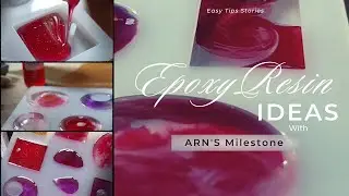 Creating Stunning Resin Crafts  A Step by Step Tutorial | ARn's Milestone