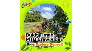 Bukit Timah MTB trail ride with the crew. Flowy sections, tech lines, and solid vibes all around.