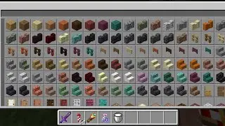 all blocks,items,enchant books,potions and other in Minecraft