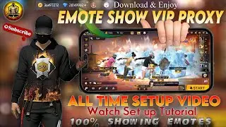 😱 How To Download Proxy Server In Free Fire 💯 | Emote Show Proxy Server New Update 2025 🔥#proxy