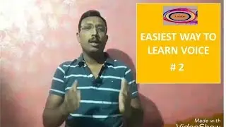 EASIEST WAY TO LEARN VOICE CHANGE # 2
