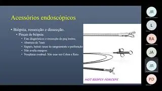 Estrutura do endosc&oacute;pio e Acess&oacute;rios endosc&oacute;picos
